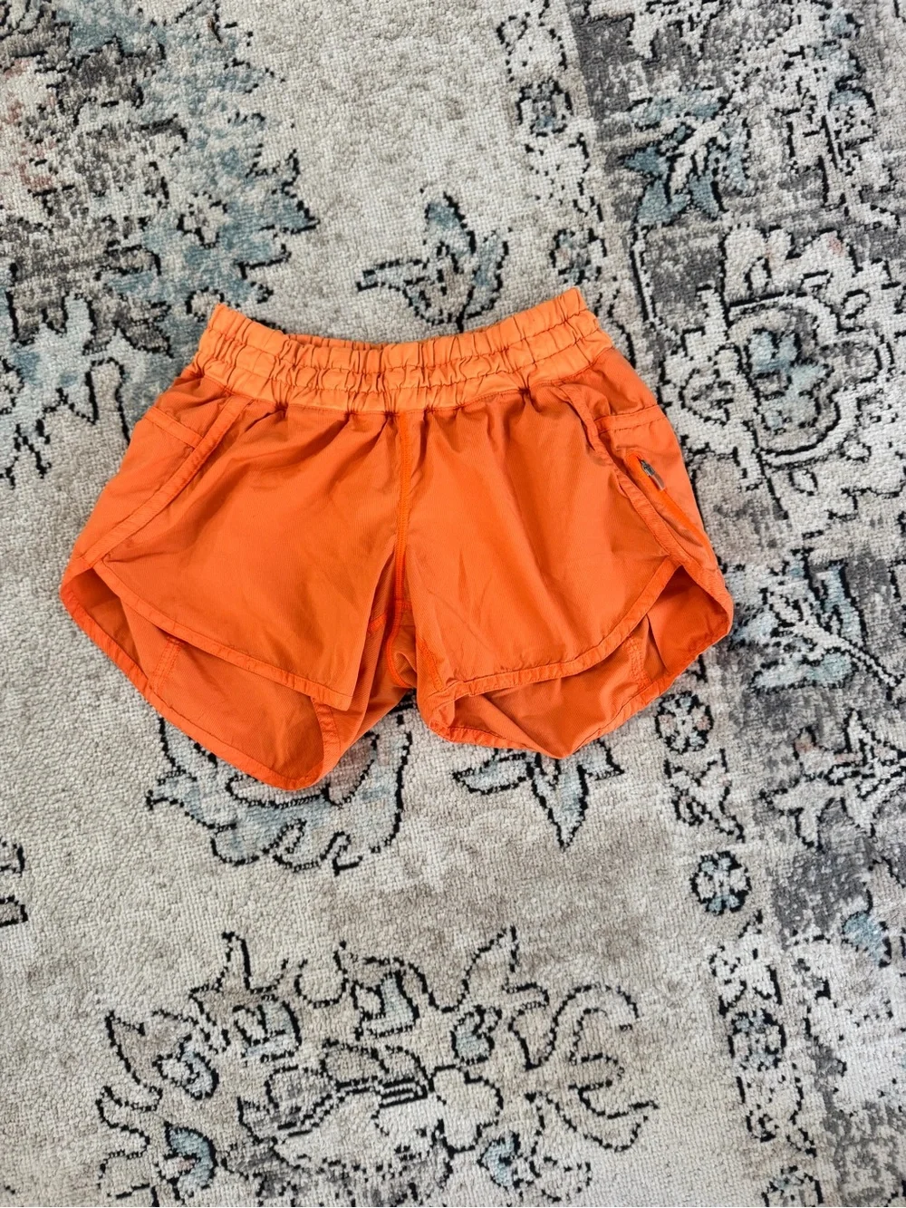 lululemon athletica Orange Women's Running Shorts